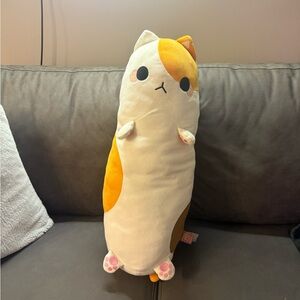 HoneyMaru Calico Cat Plush Stuffed Animal Medium/Large